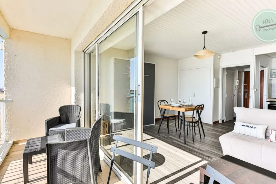 Residence Living szoba kivételes Az Atlanti-óceánra nézve - Sea View Apartment Balcony
