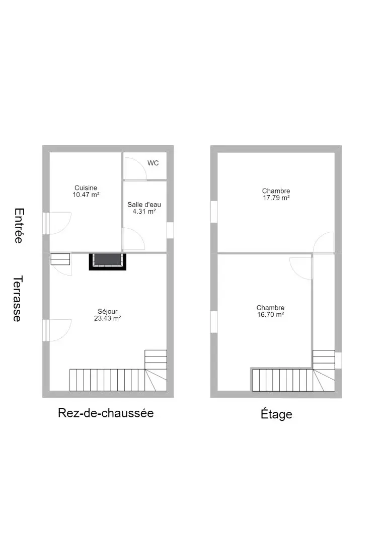 Gîte de France Die Trellis an der teissonnière 2 Ohren