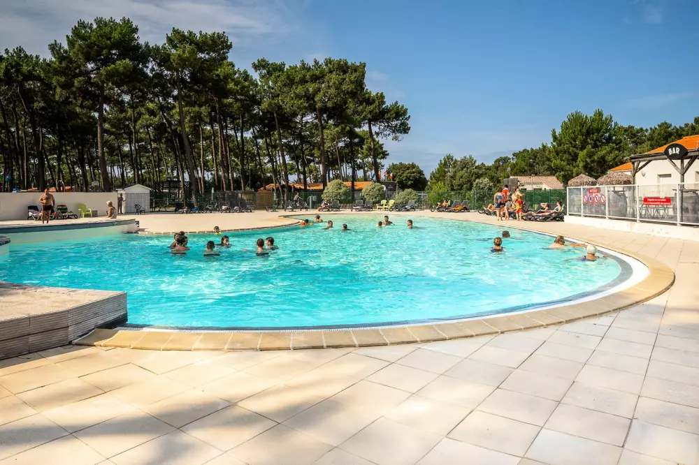 Campingpladser de la Hoteller i nærheden af Plage de Riez