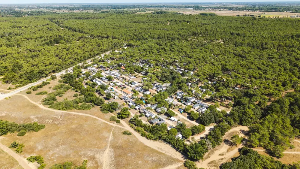 Campingpladser de la Hoteller i nærheden af Plage de Riez