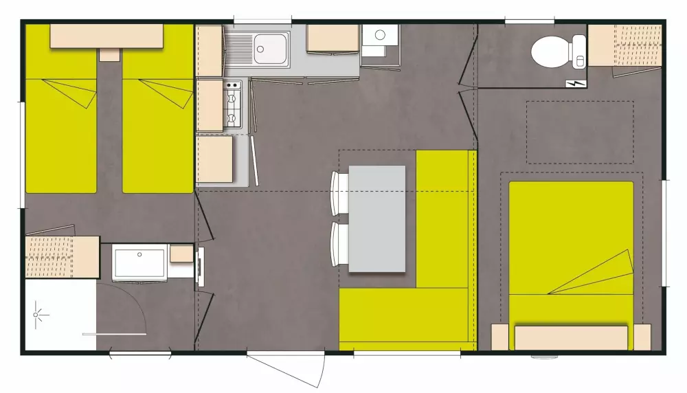 Flower Camping Au Bois Des Biches 4 Stars★★★★