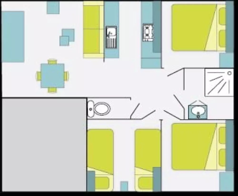 Flower Camping Au Bois Des Biches 4 Stars★★★★