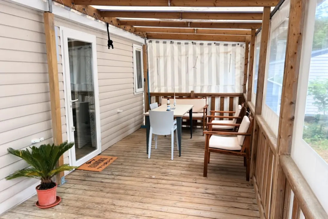 Ferienwohnung Mobil-home 2 Schlafzimmer