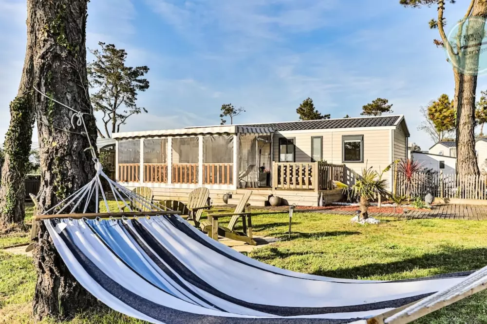 Résidence Mobil-home Dans Parc Résidentiel