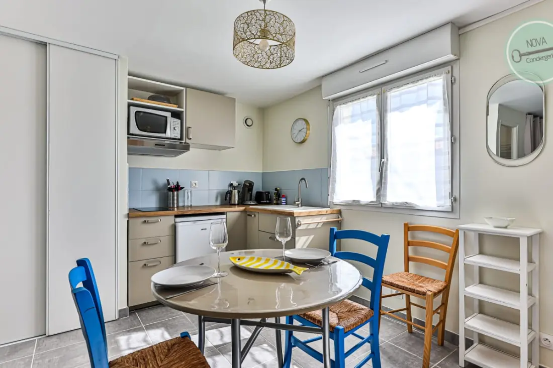Residence Studio a Terrace 400m De La Plage - ideális pár és hétvége