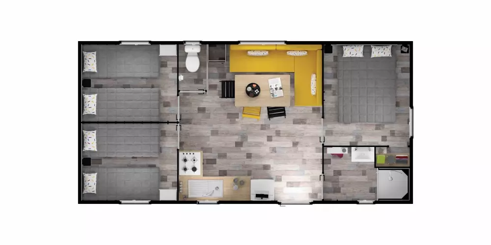 Ushuaia Villages - Camping la Conge 3 Csillagok★★★