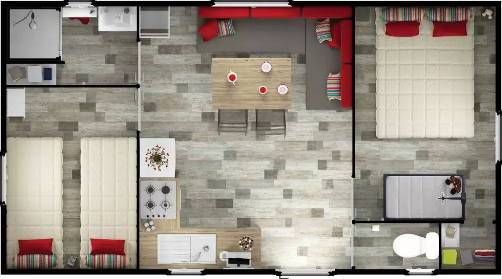 Ushuaia Villages - Camping la Conge 3 Csillagok★★★