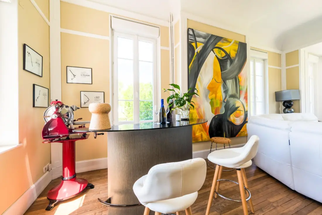 Gîte de France Das Artbanne Haus gaia 5 Ohren