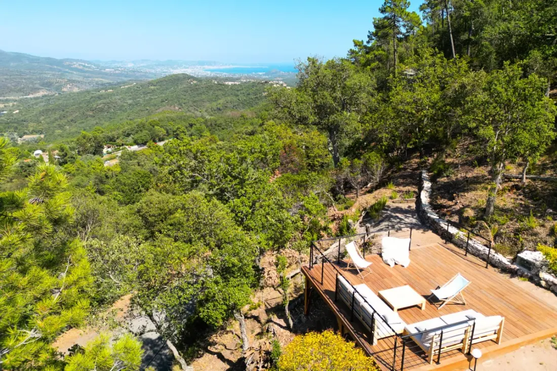 Kétágyas családi villa 12 fő részére, úszómedence - Cannes