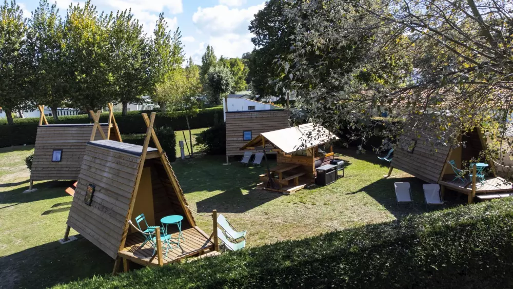 Campingpladser La Davière Plage 4 Stjerner★★★★