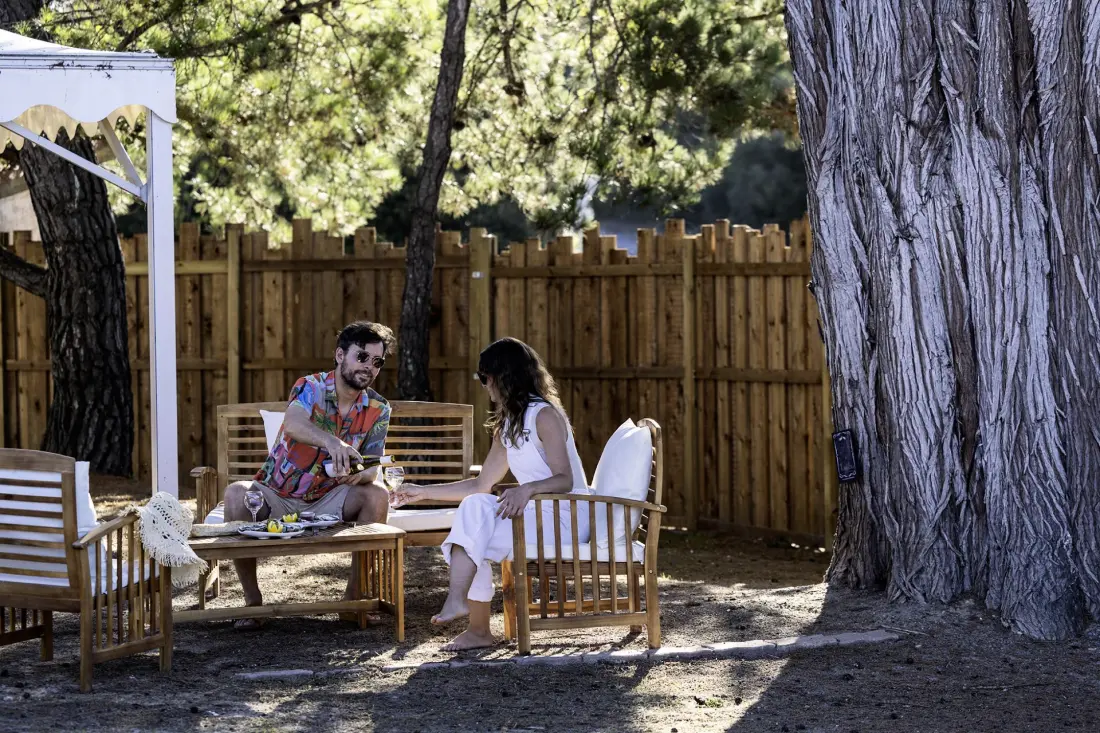 Campingpladser La Davière Plage 4 Stjerner★★★★