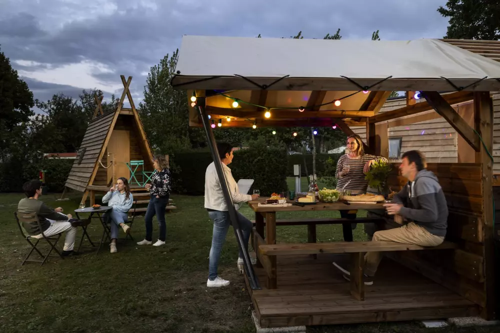 Campingpladser La Davière Plage 4 Stjerner★★★★