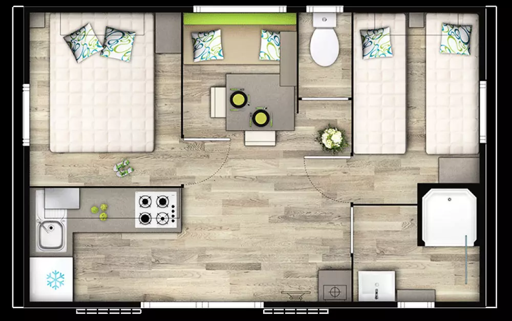 Campsite La Prairie 4 Stars★★★★