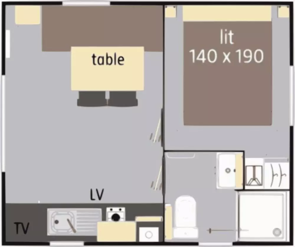 Campingplatz Le Both d'Orouët 3 Sterne★★★