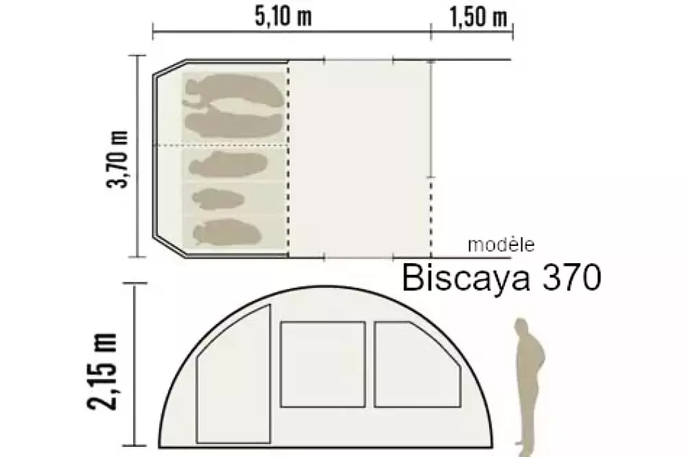 Campingplatz Le Both d'Orouët 3 Sterne★★★