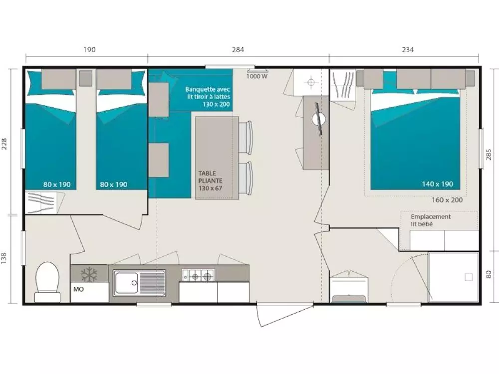Campingplatz Le Both d'Orouët 3 Sterne★★★