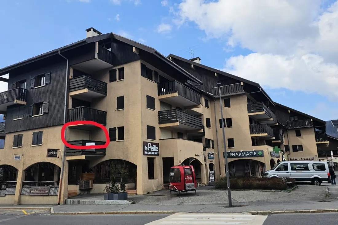 Apartman Au Coeur Du Village Balcony