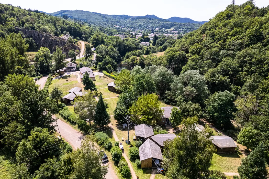 Chalets in Saint Jean du Bruel