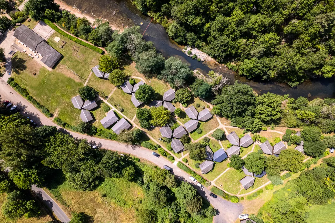 Chalets in Saint Jean du Bruel