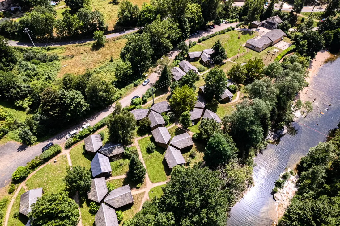 Chalets in Saint Jean du Bruel