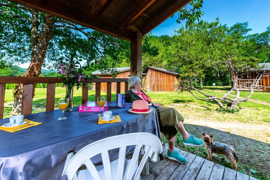 Chalets in Saint Jean du Bruel