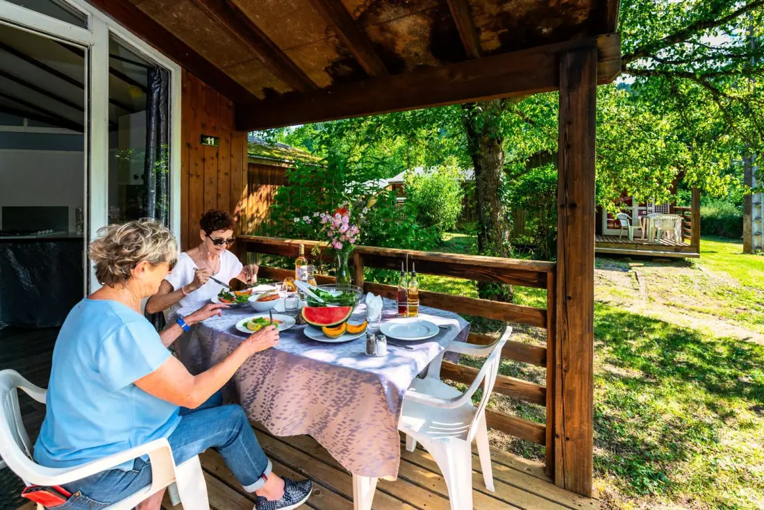 Chalets in Saint Jean du Bruel