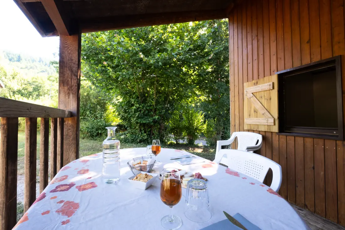 Chalets in Saint Jean du Bruel