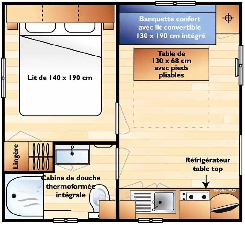 Camping les Casteillets3 Sterren★★★