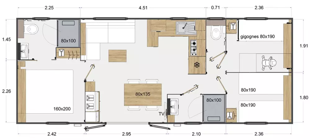Camping Le Paradis4 Sterren★★★★