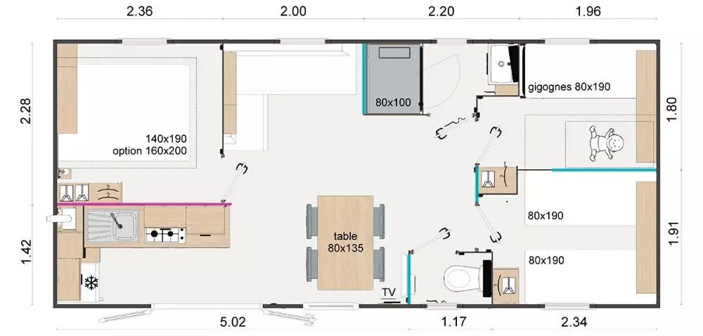 Camping Le Paradis4 Sterren★★★★
