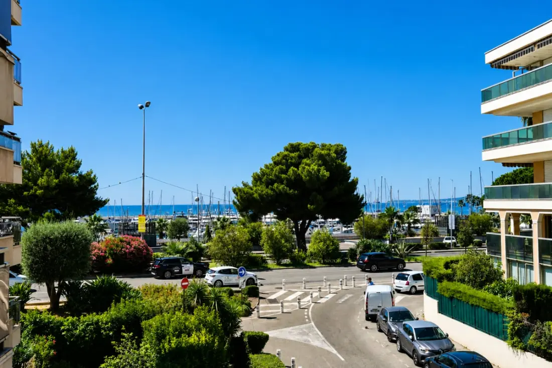 Appt 6 Pers Sea és Port View - 10 perc Nizza