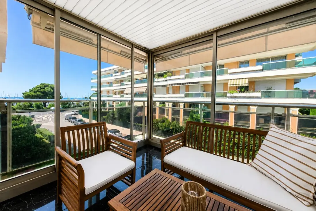 Appt 6 Pers Sea és Port View - 10 perc Nizza