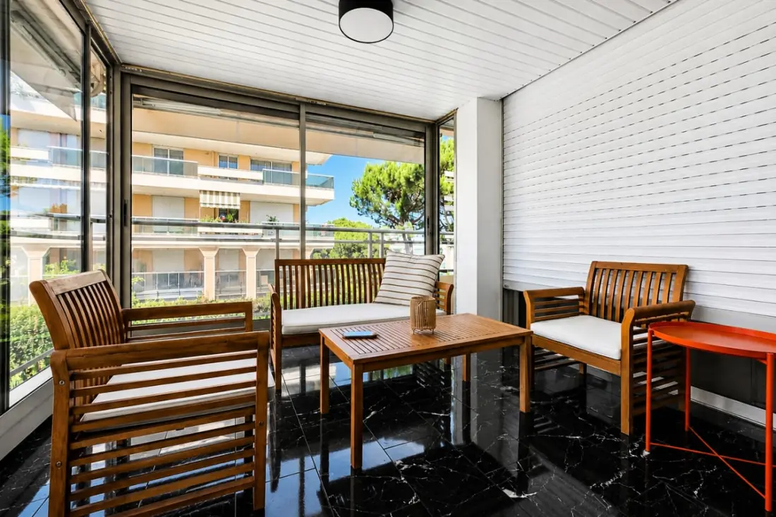Appt 6 Pers Sea és Port View - 10 perc Nizza