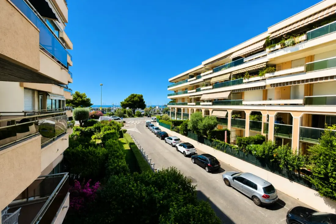 Appt 6 Pers Sea és Port View - 10 perc Nizza