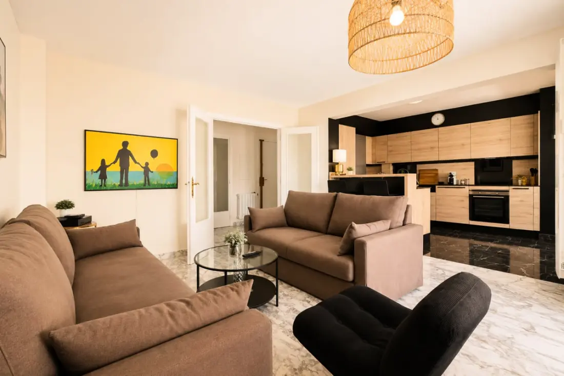 Appt 6 Pers Sea és Port View - 10 perc Nizza