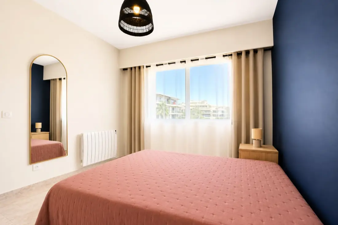 Appt 6 Pers Sea és Port View - 10 perc Nizza