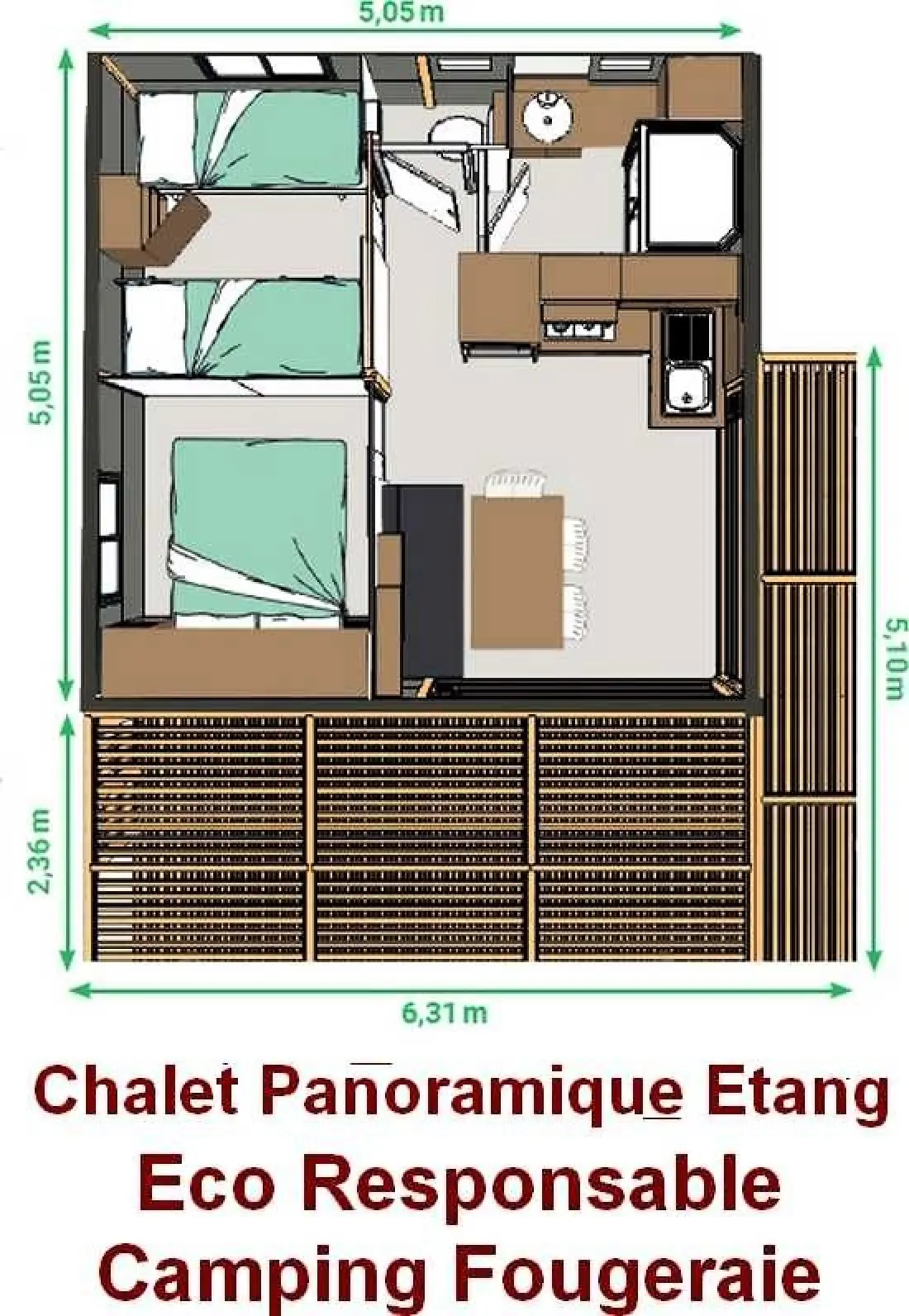 Campingplatz LA FOUGERAIE 3 Sterne★★★