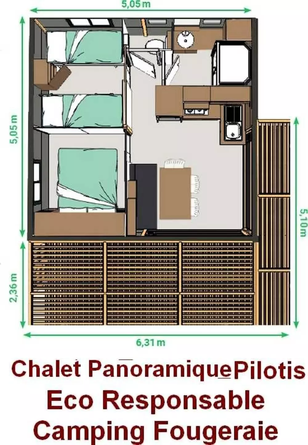 Kemping LA FOUGERAIE 3 Gwiazdy★★★