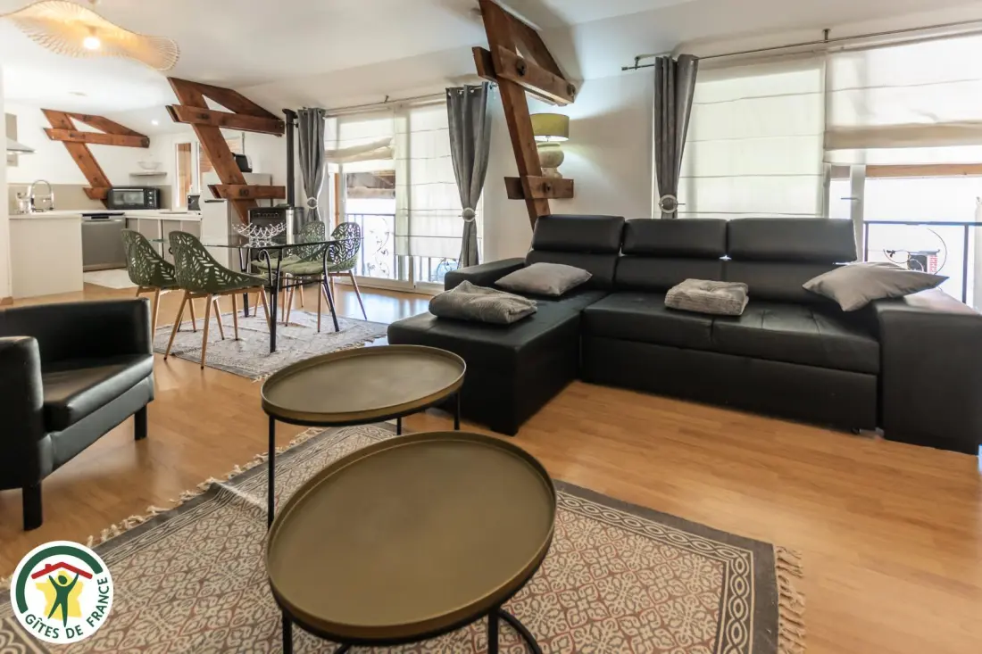 Gîte de France Der Dachboden von Saint Leonard 3 Ohren