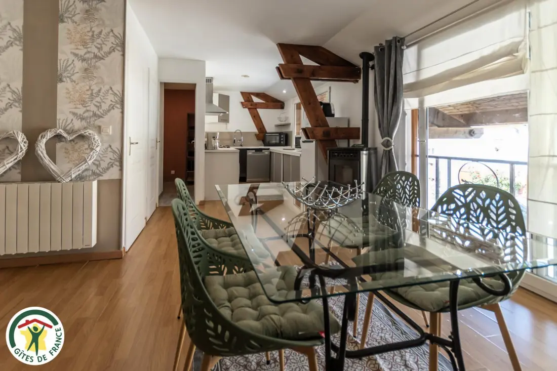 Gîte de France Der Dachboden von Saint Leonard 3 Ohren