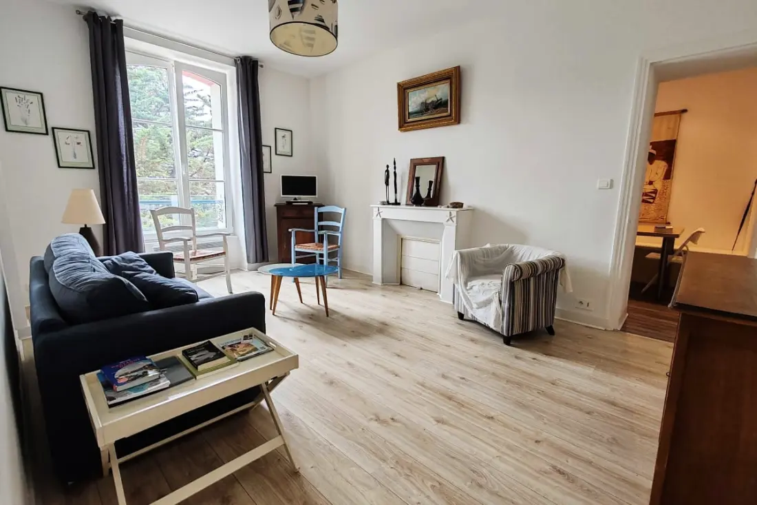 Appartement Lumineux Avec Accès Privé à La Plage