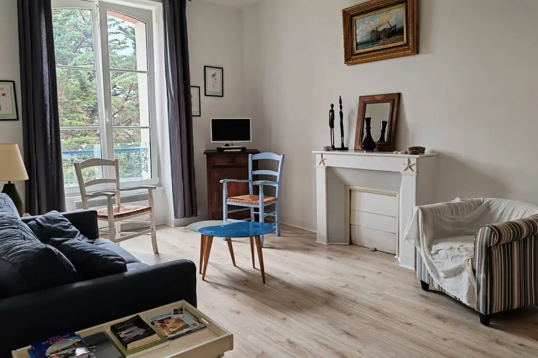Appartement Lumineux Avec Accès Privé à La Plage