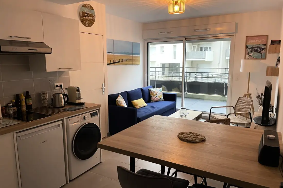 Cosy T2 With Balcony Near The Sea