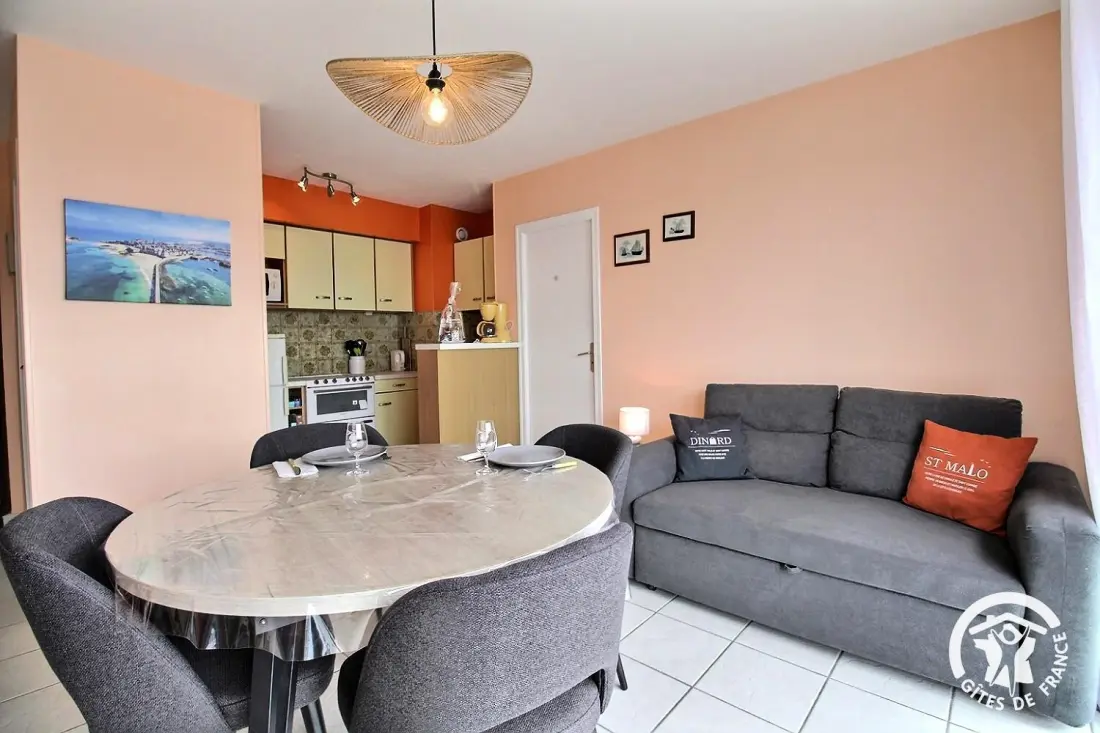Gîte de France Face au port 3 épis