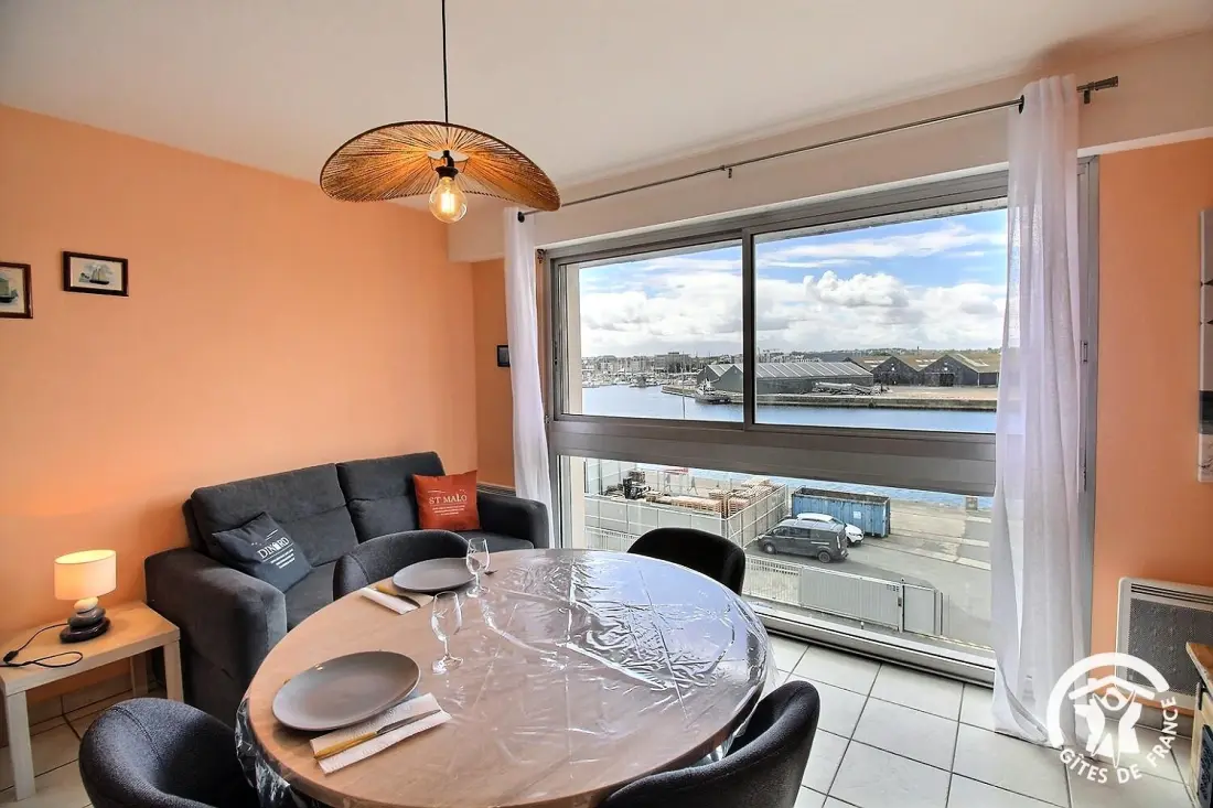 Gîte de France Face au port 3 épis