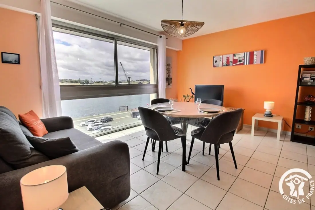 Gîte de France Face au port 3 épis