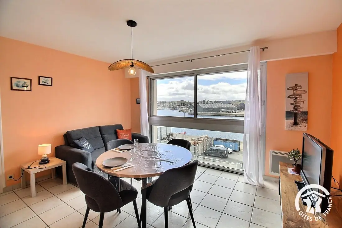 Gîte de France Face au port 3 épis