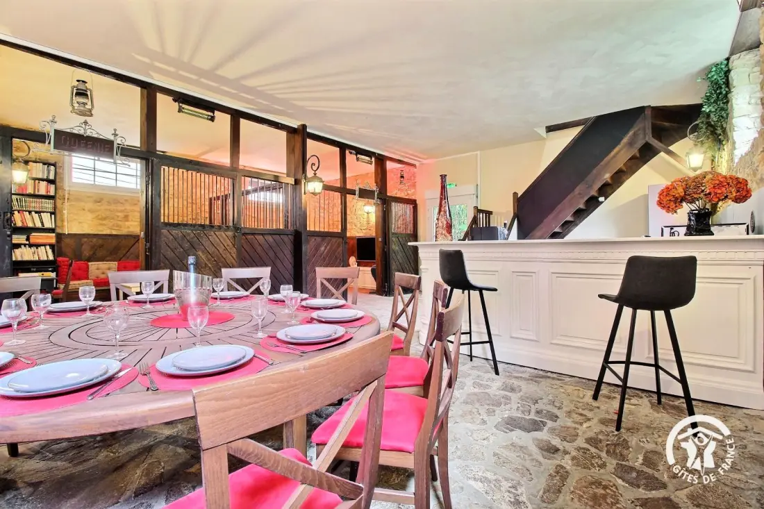 Gîte de France Domaine de lafayette - Formel 6 Personen entspannen 4 Ohren