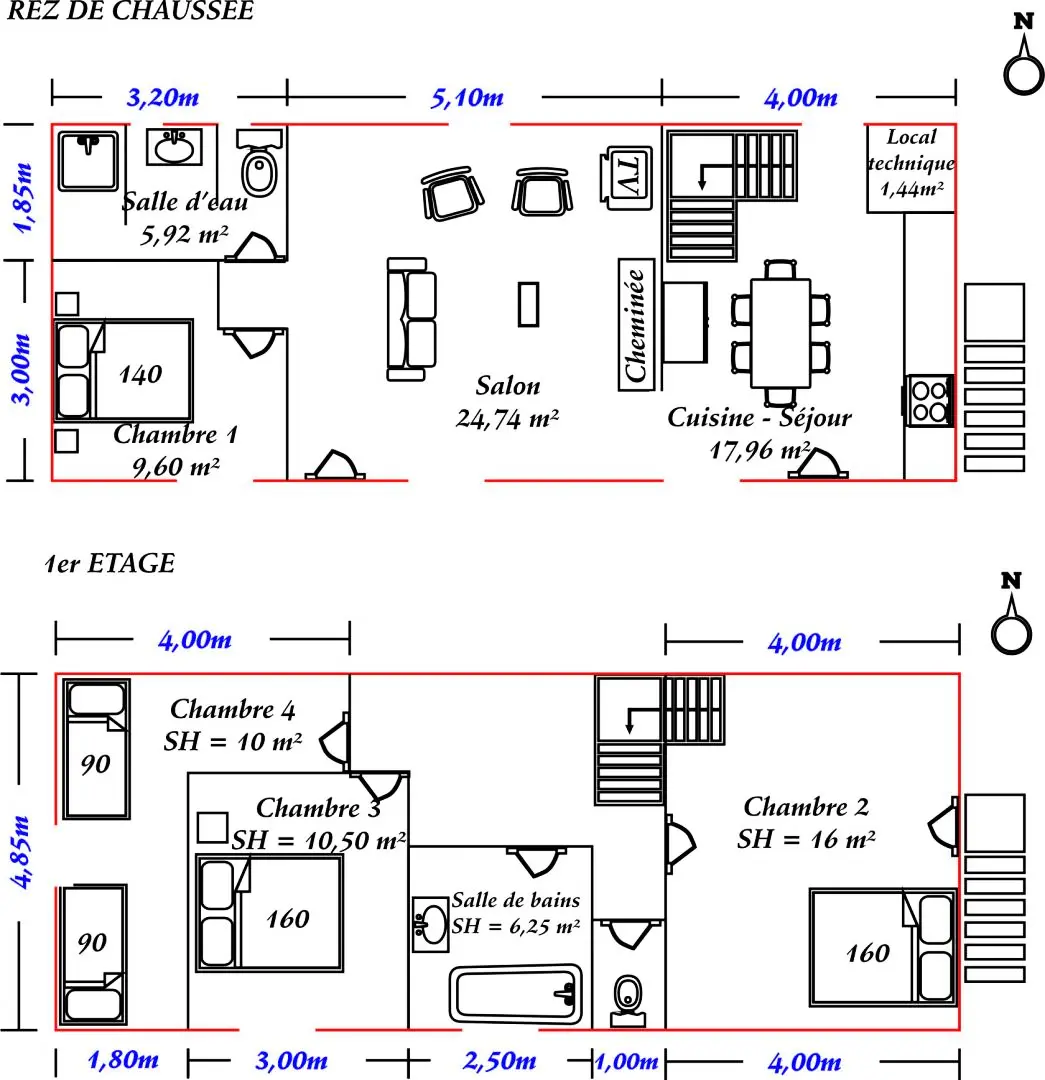 Gîte de France Gîtes de france® - hullámok és furrows 3 fül