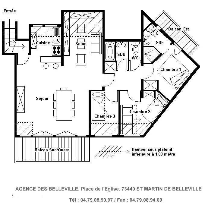 Residence Balcons De Tougnette
